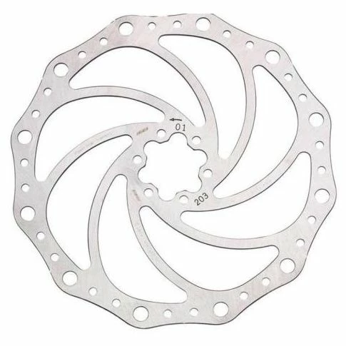 BBB BBS-86 PowerStop Discbrake Schijfrem Rotor-Zilver-203mm 3 BBB BBS-86 PowerStop Discbrake Schijfrem Rotor-Zilver-203mm