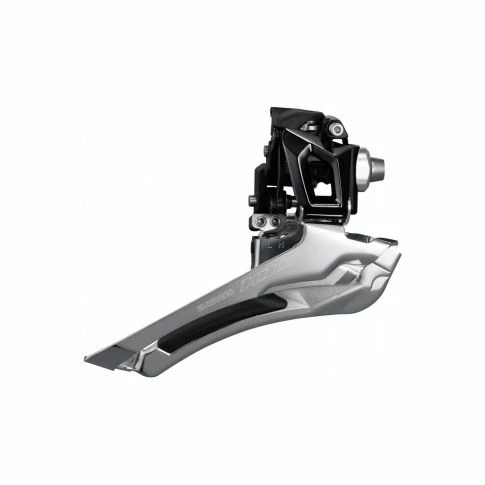 Shimano 105 FD-R7000 11sp Dubbel Voorderailleur-Zwart-Aanlas 3 Shimano 105 FD-R7000 11sp Dubbel Voorderailleur-Zwart-Aanlas
