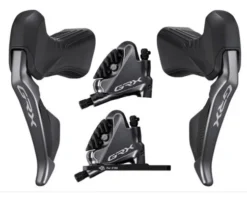 Shimano GRX RX815 Di2 Disc Shifterset Incl. RX810 Remklauwen-2x11