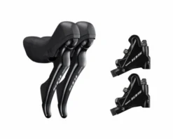 Shimano 105 R7020 Disc Shifterset Incl. Remklauwen-2x11