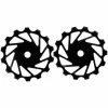 Nova Ride Keramische 14T MTB Derailleurwieltjes-Zwart -Goede fiets Parts Winkel pw14t blk medium